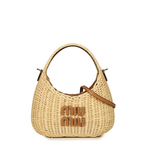 miu miu braided bag